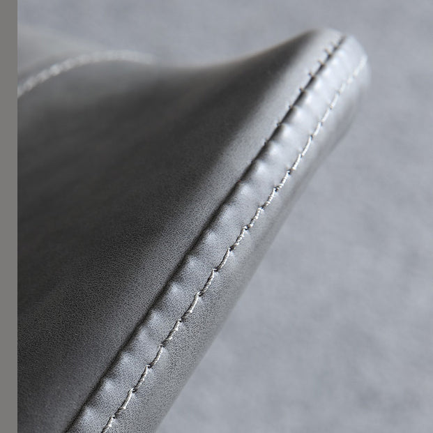 Industrial Upholstered Armless Chair Kitchen Parsons Side Chair