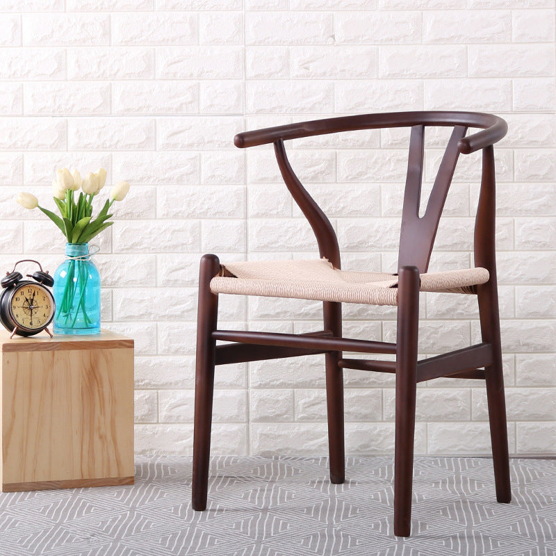 Dining Room Armless Dining Chair Home Wood Parsons Dining Chair