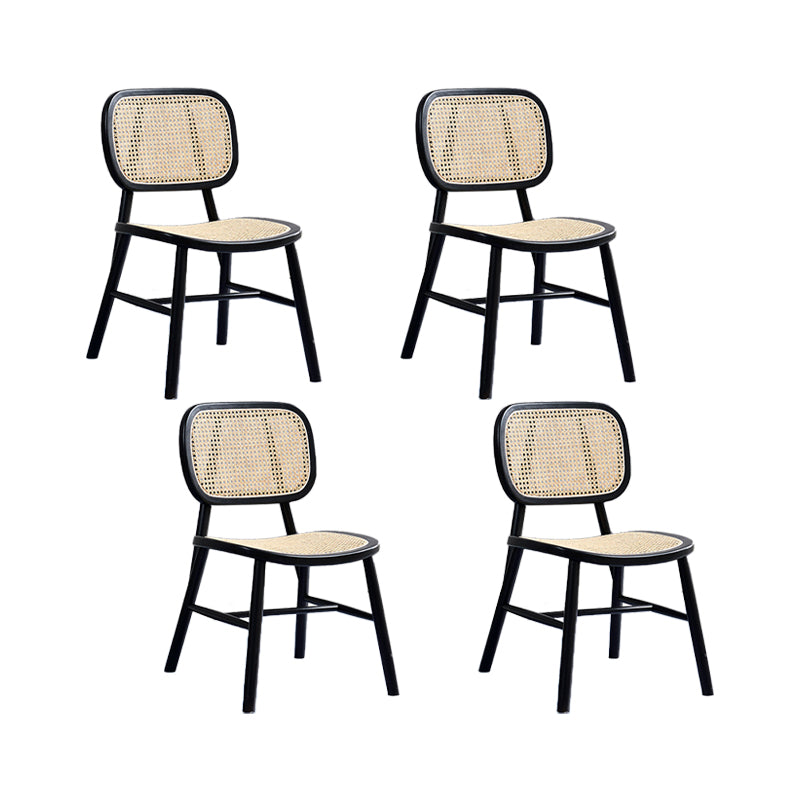 Dining Room Armless Dining Chair Home Contemporary Wood Dining Chair