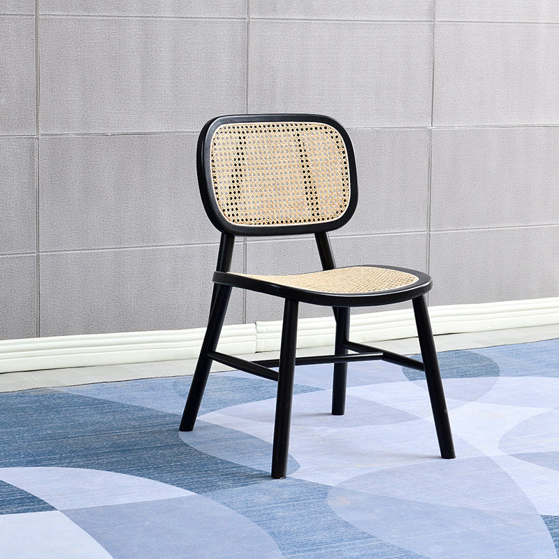 Dining Room Armless Dining Chair Home Contemporary Wood Dining Chair