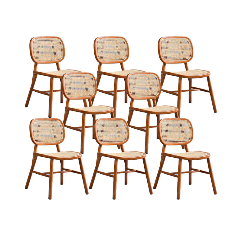 Dining Room Armless Dining Chair Home Contemporary Wood Dining Chair