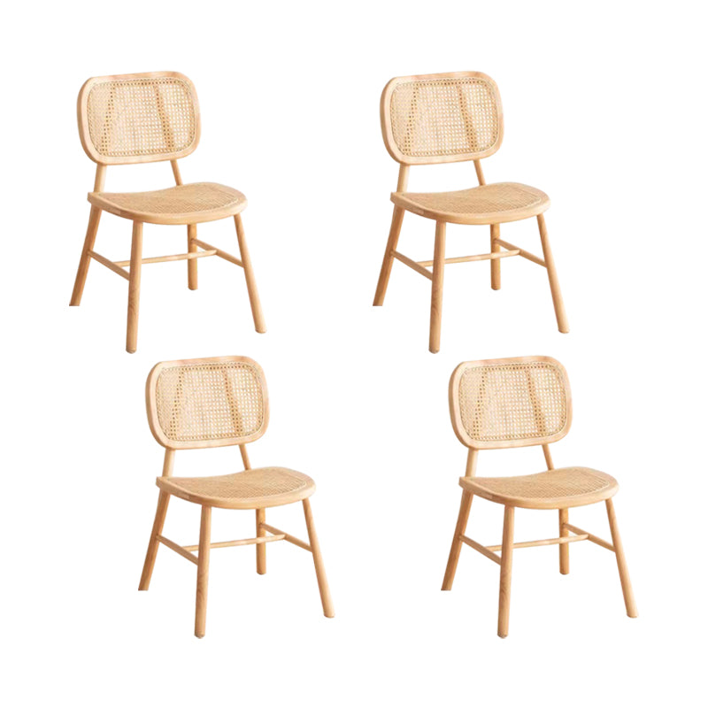 Dining Room Armless Dining Chair Home Contemporary Wood Dining Chair