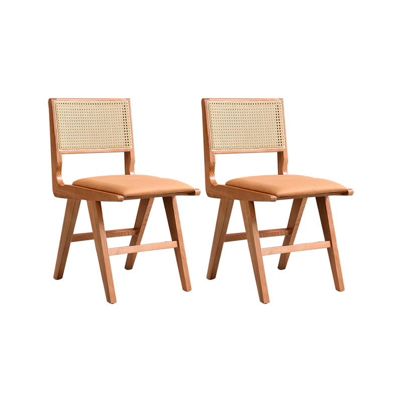 Dining Room Contemporary Dining Chair Home Wood Armless Dining Chair