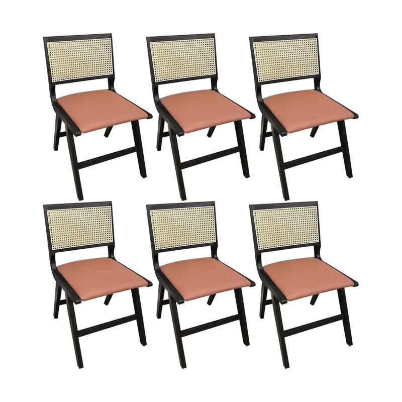 Dining Room Contemporary Dining Chair Home Wood Armless Dining Chair