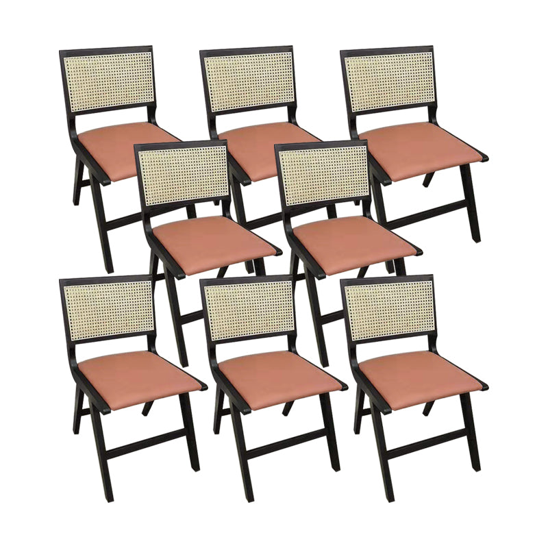 Dining Room Contemporary Dining Chair Home Wood Armless Dining Chair