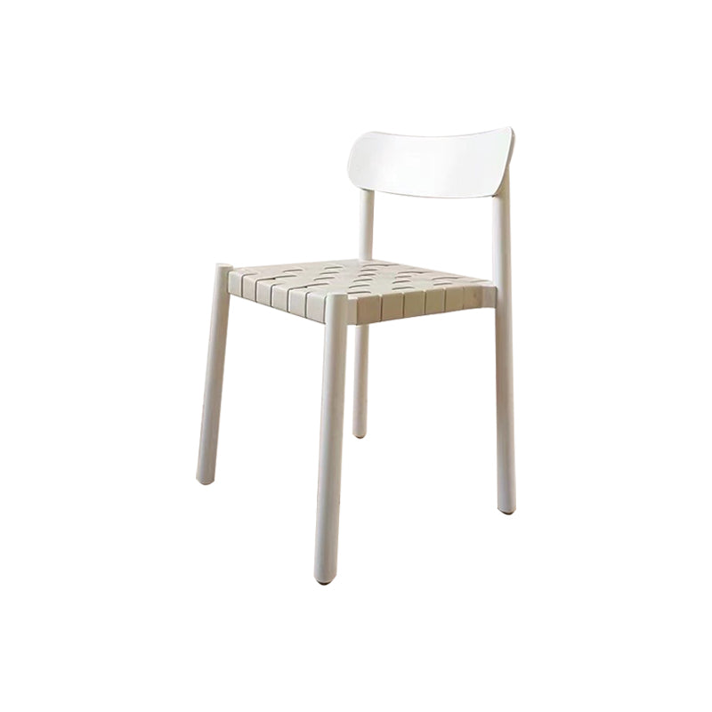 Industrial Armless Dining Chair Kitchen Open Back Dining Chair