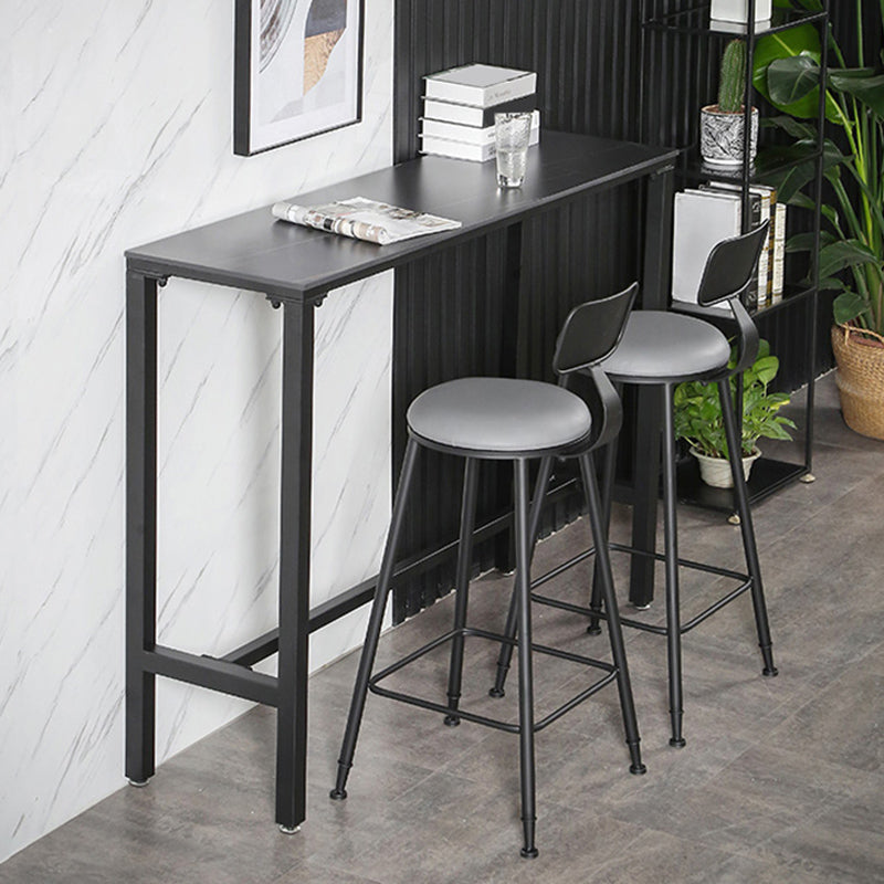 Modern Rectangle Stone Counter Table 1/3/5 Pieces Bar Table Set for Balcony