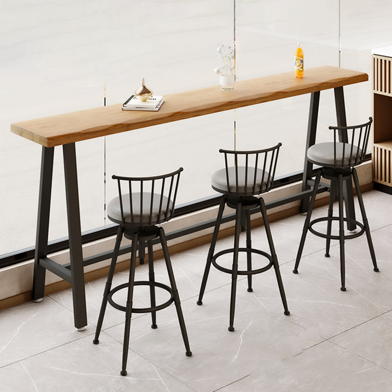 Modern Style Rectangle Bar Table 1/3/4 Pieces Bar Table Set for Home