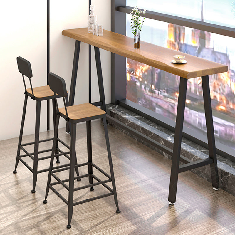 Modern Style Rectangle Bar Table 1/3/4 Pieces Bar Table Set for Home