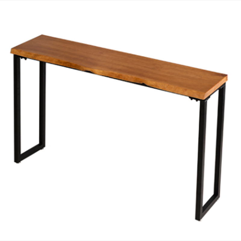 Industrial Style Rectangle Bar Table 1/2/3/4 Pieces Wood Bar Table Set for Kitchen