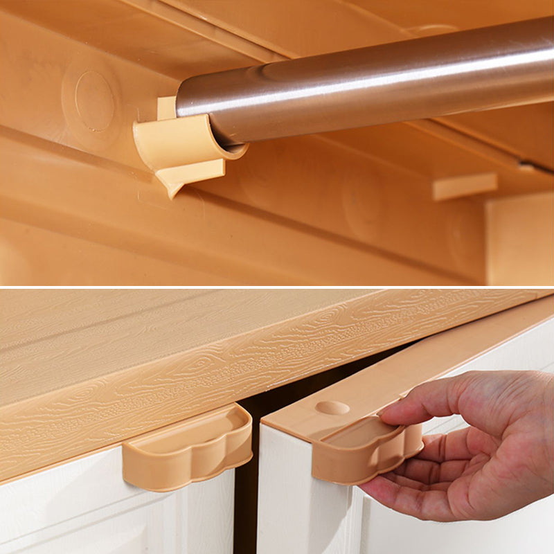 Modern Adjustable Shelves Wardrobe Armoire Freestanding Plastic Wardrobe