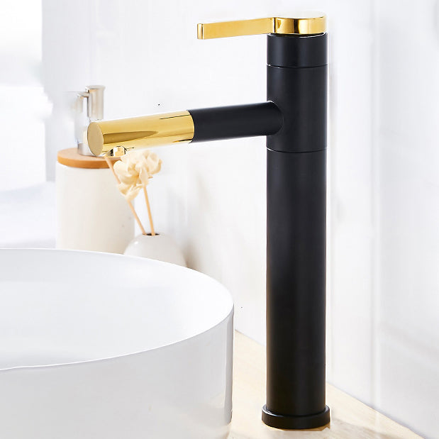 Glam Sink Faucet Single Lever Handle Faucet with Swivel Spout