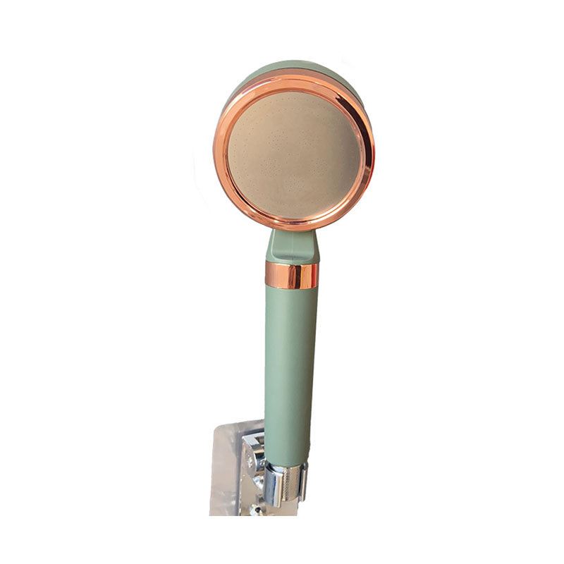 Contemporary Shower Head Round Shower Head with Water Filtration