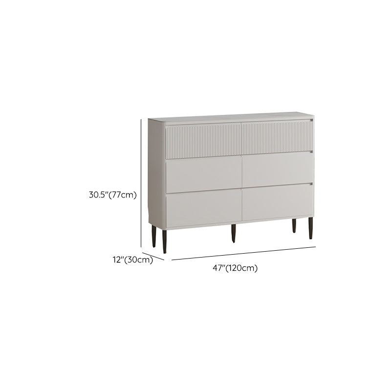 Classic Glam Storage Chest Stone Storage Chest Dresser with 5/6/8 Drawers