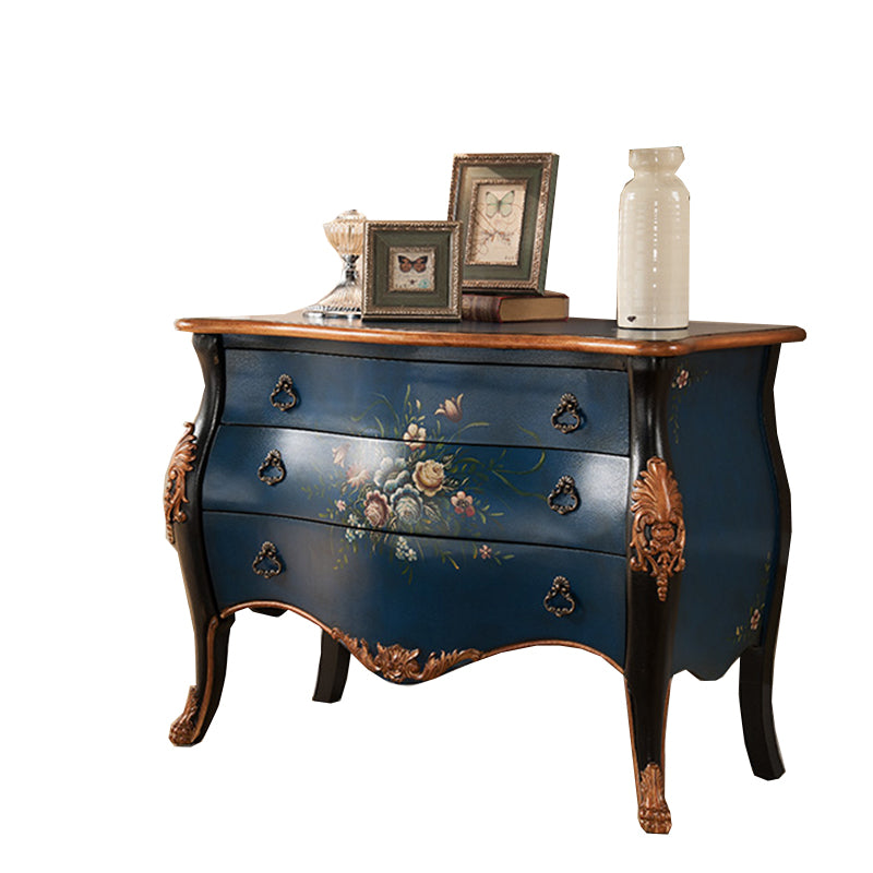 Classic Glam Storage Chest Solid Wood Storage Chest Dresser with 2/3 Drawers