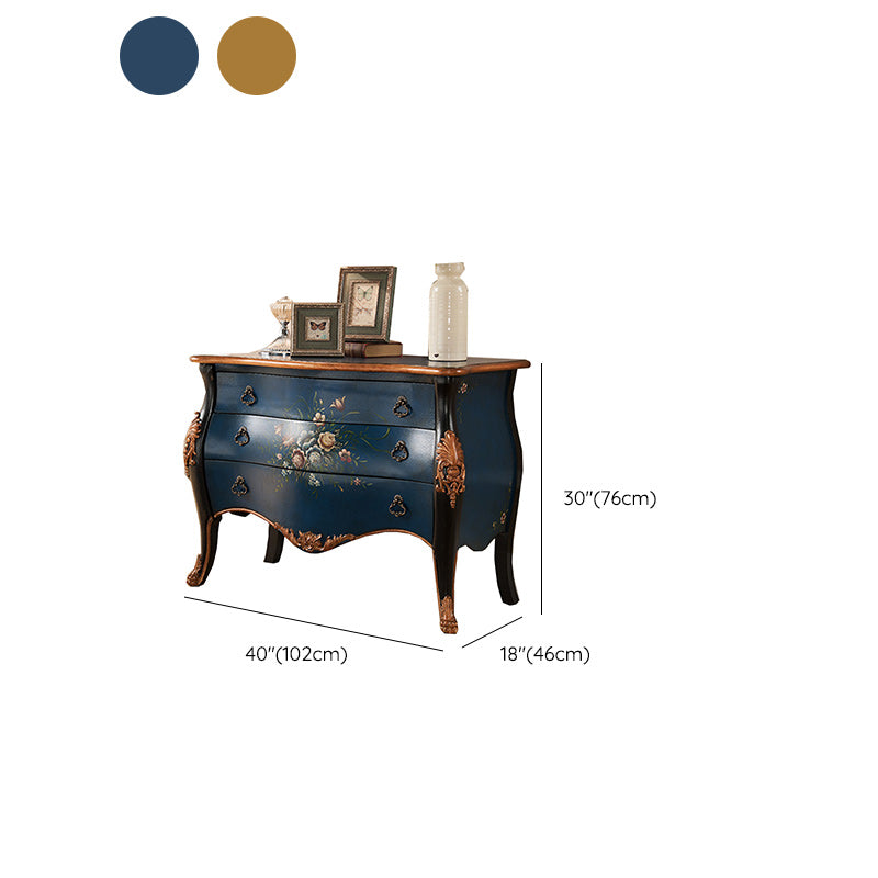 Classic Glam Storage Chest Solid Wood Storage Chest Dresser with 2/3 Drawers