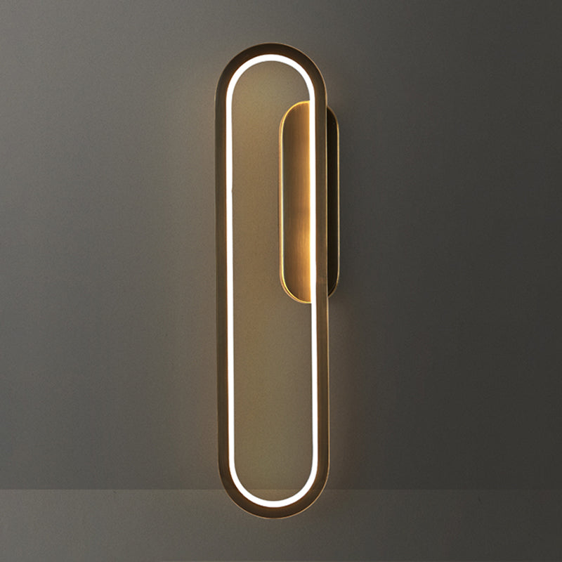 Contemporary LED Wall Light Fixture Simple Household Wall Light Sconce for Bedroom