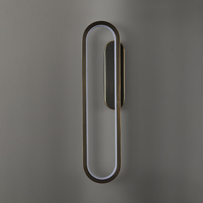 Contemporary LED Wall Light Fixture Simple Household Wall Light Sconce for Bedroom