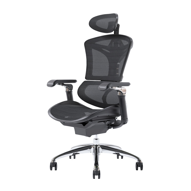 Removable Arms Office Chair Modern Ergonomic Chair with Breathable Back