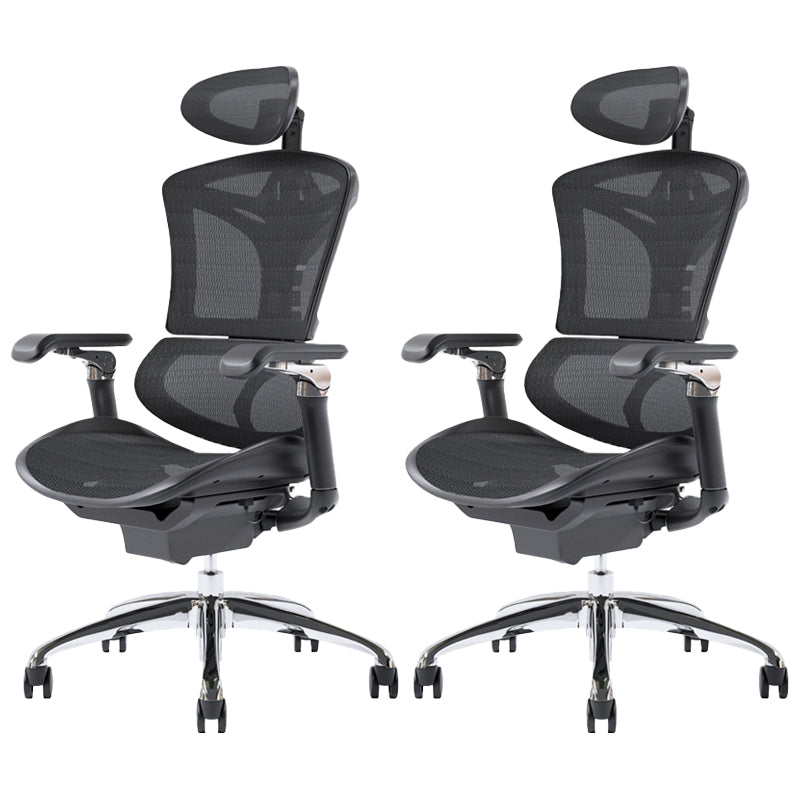 Removable Arms Office Chair Modern Ergonomic Chair with Breathable Back