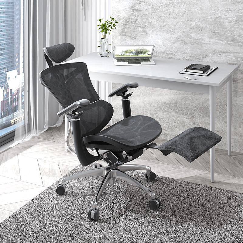 Removable Arms Office Chair Modern Ergonomic Chair with Breathable Back