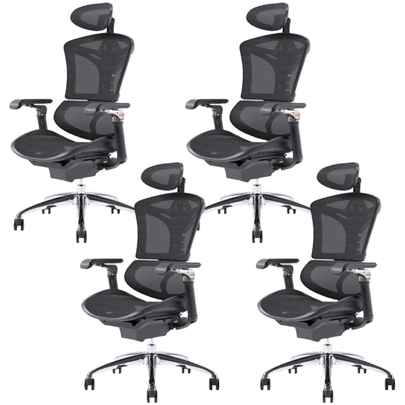 Removable Arms Office Chair Modern Ergonomic Chair with Breathable Back