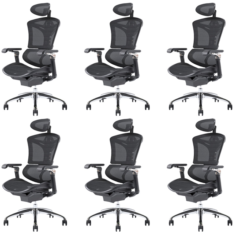 Removable Arms Office Chair Modern Ergonomic Chair with Breathable Back