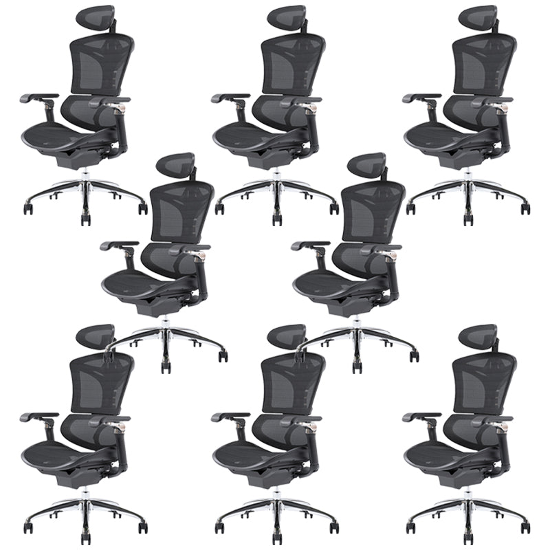 Removable Arms Office Chair Modern Ergonomic Chair with Breathable Back