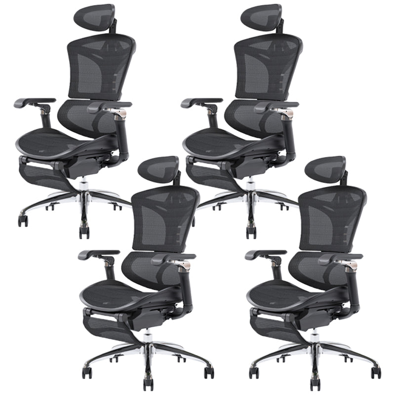 Removable Arms Office Chair Modern Ergonomic Chair with Breathable Back