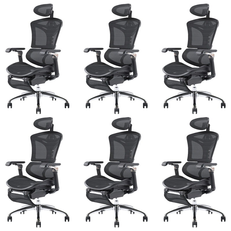 Removable Arms Office Chair Modern Ergonomic Chair with Breathable Back