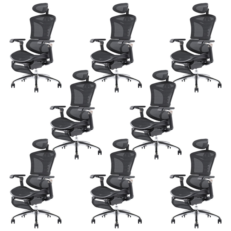 Removable Arms Office Chair Modern Ergonomic Chair with Breathable Back