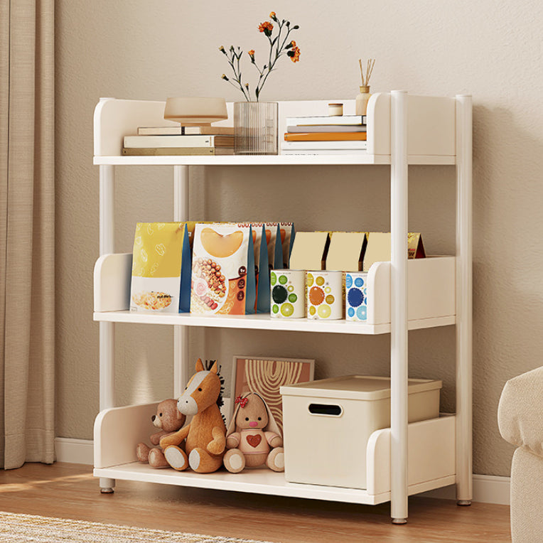 Engineered Wood Bookshelf Standard Open Back Scandinavian Bookcase