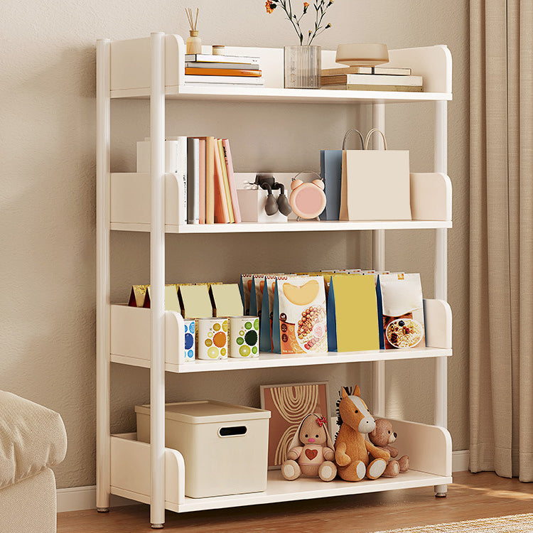 Engineered Wood Bookshelf Standard Open Back Scandinavian Bookcase