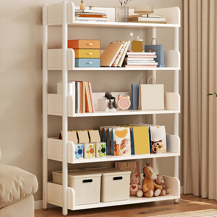 Engineered Wood Bookshelf Standard Open Back Scandinavian Bookcase