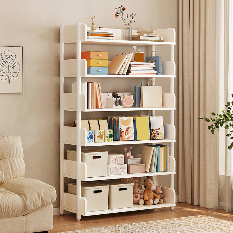Engineered Wood Bookshelf Standard Open Back Scandinavian Bookcase