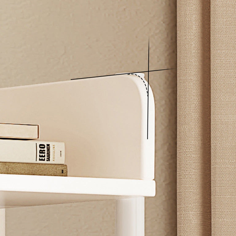 Engineered Wood Bookshelf Standard Open Back Scandinavian Bookcase