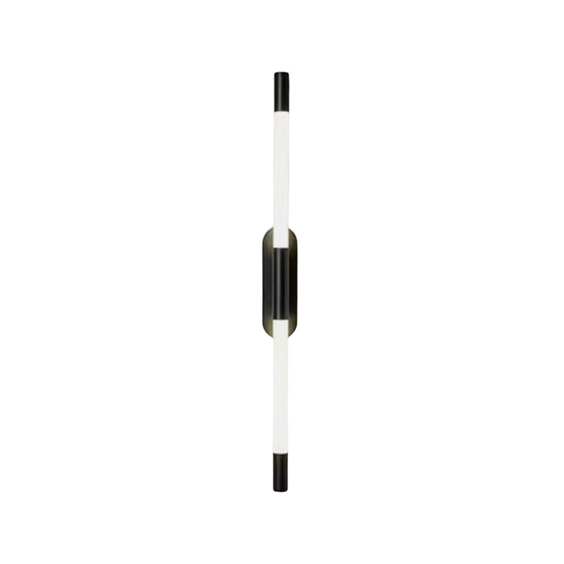 Golden/Black Linear Wall Light Sconces Modern LED Sconces for Living Room