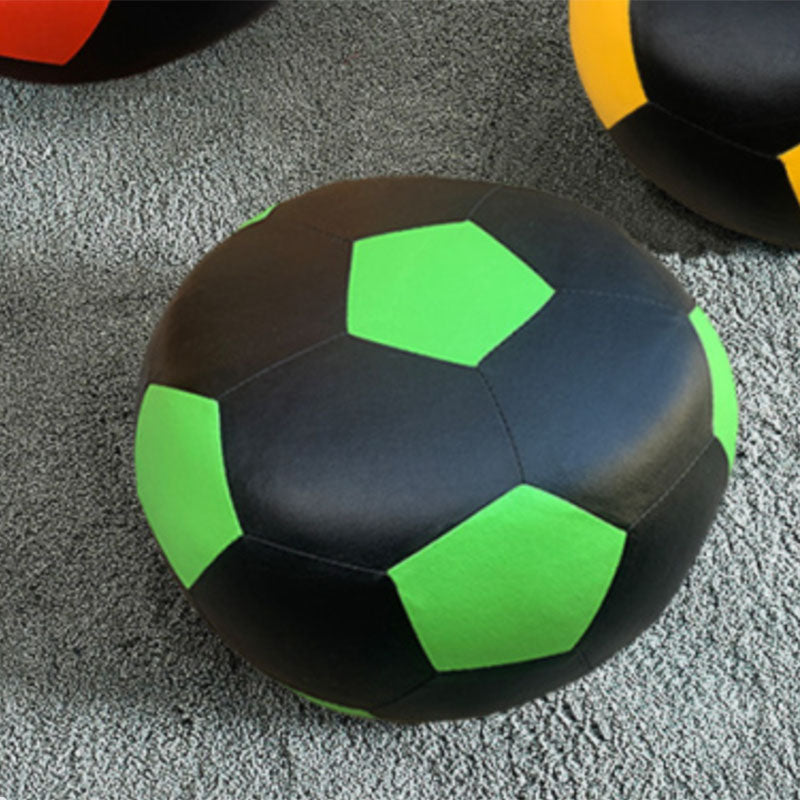 Leather Standard Stool Modern Style Simple Unique Shape Footstool