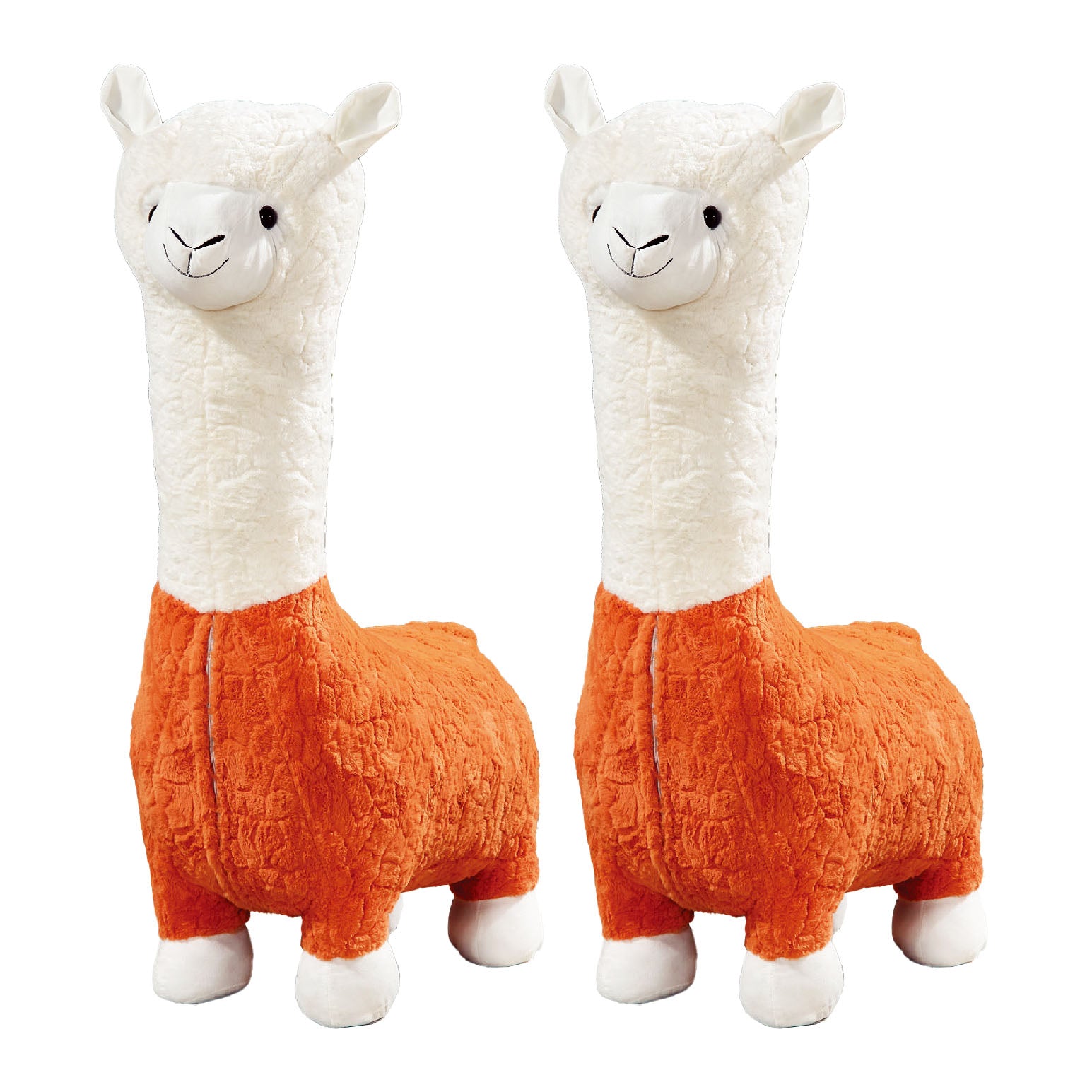 Plush Standard Stool Modern Simple Children's Alpaca Animal Stool