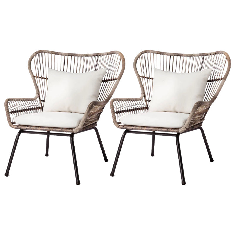 1/2/3 Pieces Patio Dining Table Set Modern Round Dining Table Set