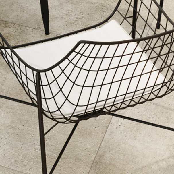 Boho Black Dining Set 1/2/3/4/5 Pieces Round Patio Dining Table Set