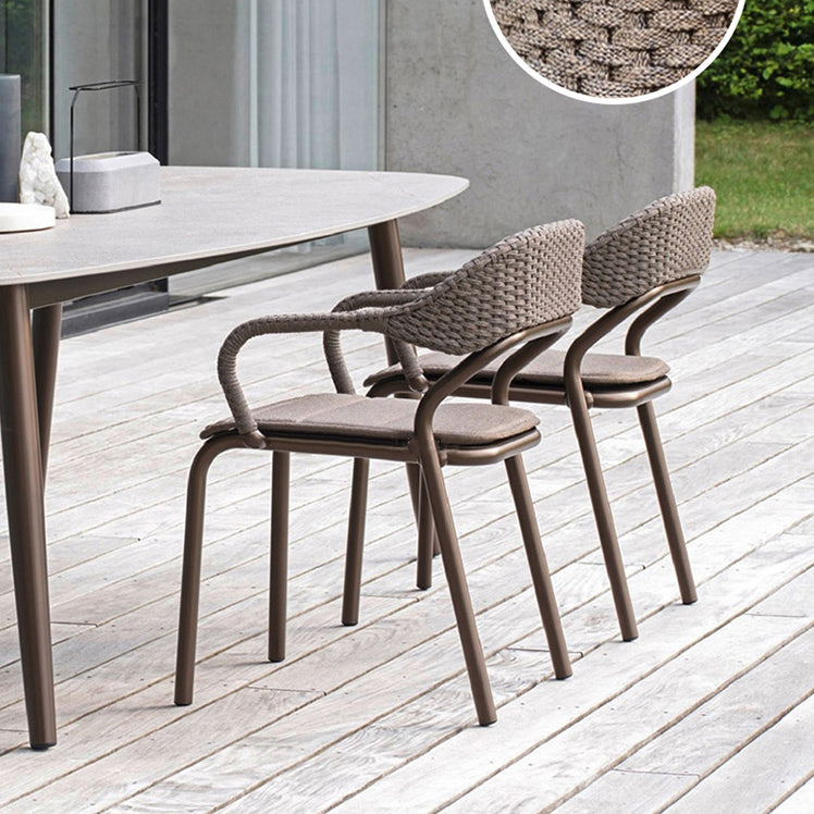 Boho 1/5 Pieces Patio Dining Table Set Rectangular Dining Set