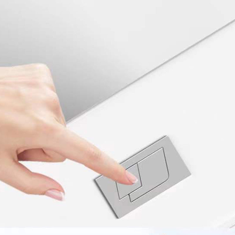 Contemporary All-In-One Flush Toilet Floor Mount Urine Toilet with Seat for Washroom