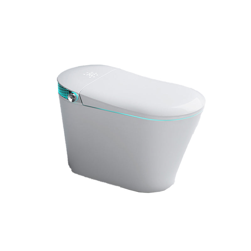Contemporary Heated Seat Flush Toilet Floor Mount White Urine Toilet for Bathroom