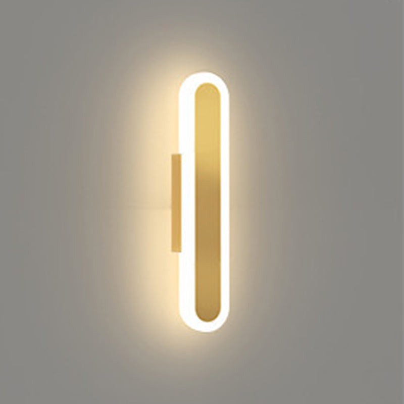 Black/Golden LED Vanity Lighting Modernism Bath Bar Light for Bathroom