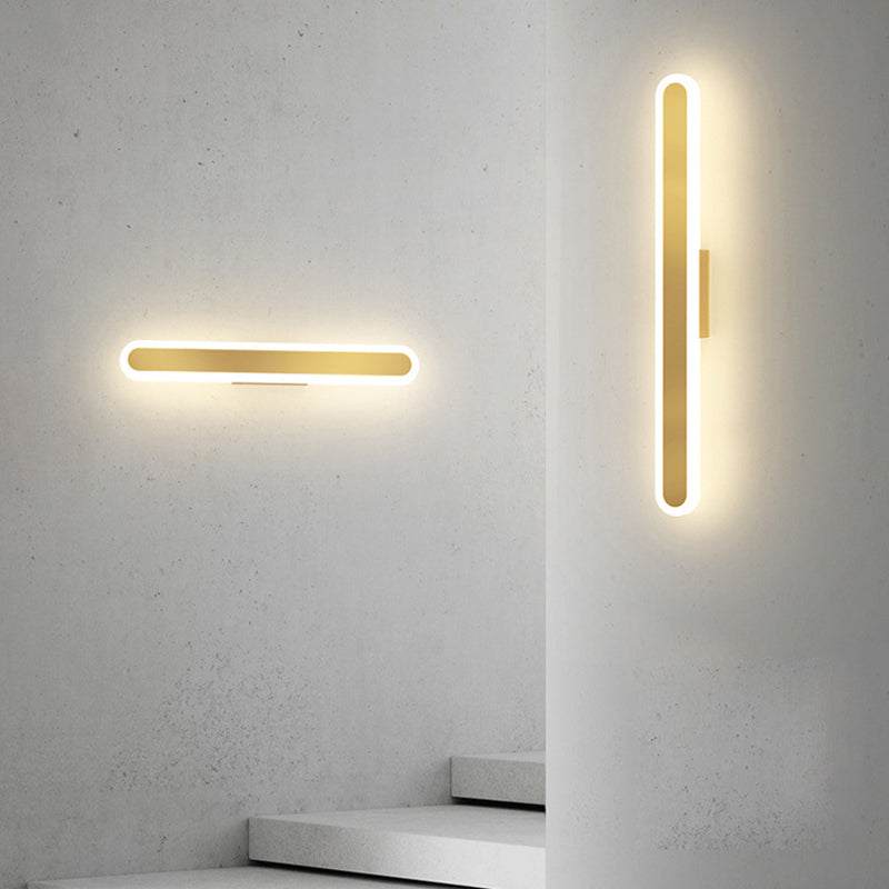 Black/Golden LED Vanity Lighting Modernism Bath Bar Light for Bathroom