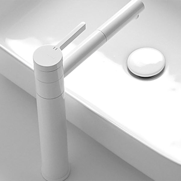 Contemporary Bathroom Sink Porcelain Square Vessel Bathroom Sink with Pop-Up Drain