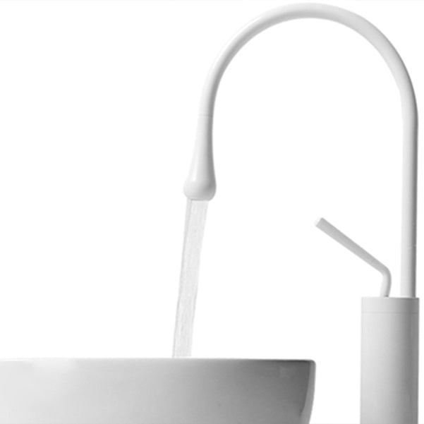 Contemporary Bathroom Sink Porcelain Square Vessel Bathroom Sink with Pop-Up Drain