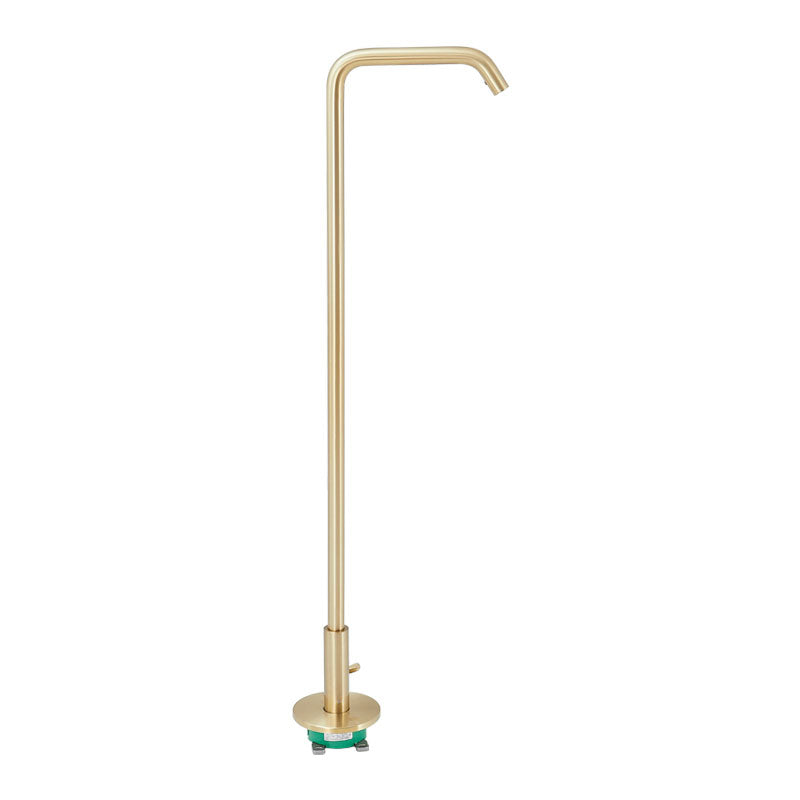 Tub Filler High Arc Handshower Lever Handle Copper Freestanding Tub Filler