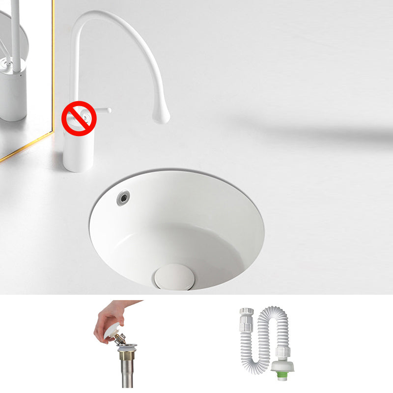 Modern Single Bowl Kitchen Sink Quartz Kitchen Sink with Round Shape